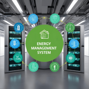 Energy management system. Image showing the different aspects