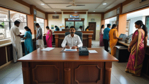 Image promoting, "How to prepare for bank po exam after 12th".