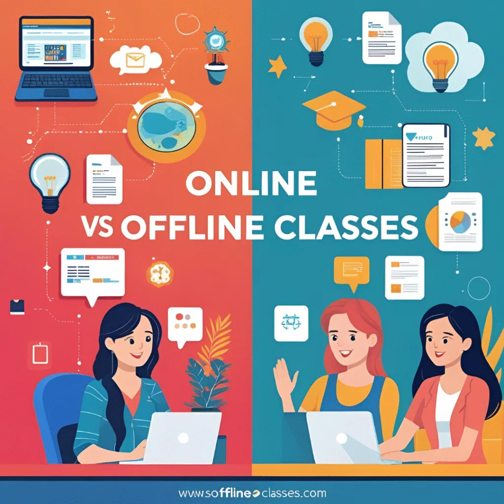 online vs offline classes